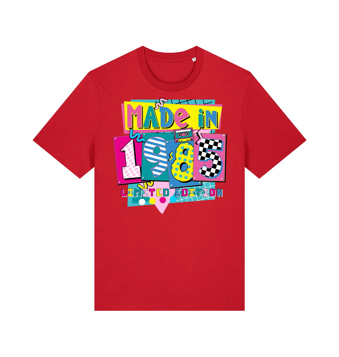 Red Printed T-shirt Front